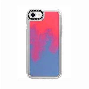 CASETIFY NEON SANDS HOTLINE GLOW PHONE CASE